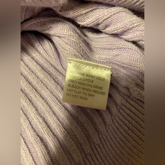 Energie lilac pullover sweater - Picture 4 of 5